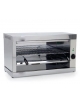 Salamandra in acciaio inox fissa -  3200 Watt -  griglia cm 63x35 - cm 76x36x47h