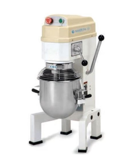 Impastatrice planetaria baker professionale da 40 litri 3 velocità TRIFASE