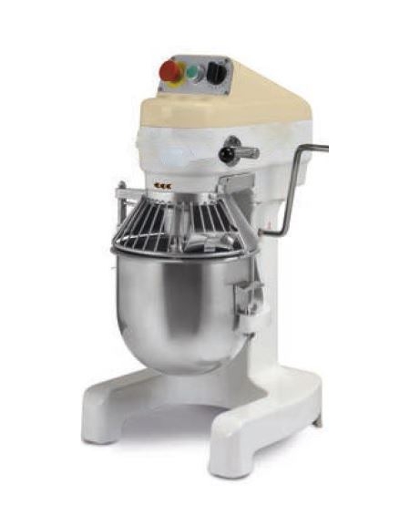 Impastatrice planetaria baker professionale ad ingranaggi - capacità 40 litri 3 velocità - TRIFASE