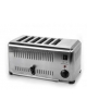 Tostapane a espulsione in acciaio inox - capacità 6 fette - 2,5 kw TRIFASE - mm 42x26x22h