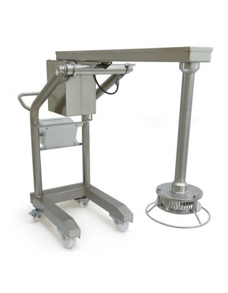 Trituratore ad immersione acciaio inox per grandi produzioni con 1 griglia-TRIFASE-1 Velocità-Adatto ad un paiolo fino a 800 Lt