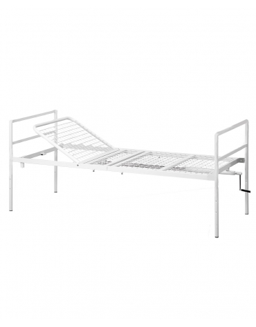 LETTO a 2 SEZIONI - ALZASCHIENA con MANOVELLA