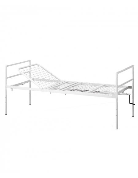 LETTO a 2 SEZIONI - ALZASCHIENA con MANOVELLA