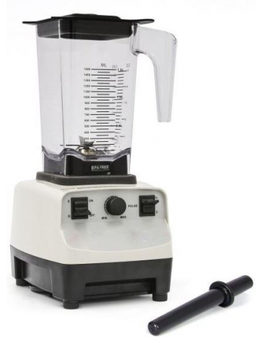Frullatore professionale Lt. 1,5 - Bicchiere in policarbonato - Potenza 1200 W - N° 2 Velocita'