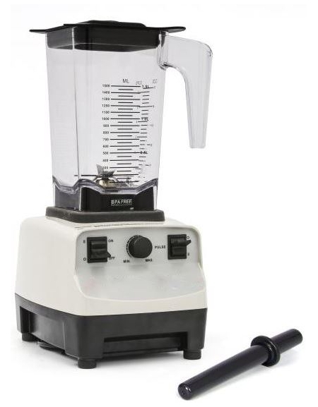 Frullatore professionale Lt. 1,5 - Bicchiere in policarbonato - Potenza 1200 W - N° 2 Velocita'