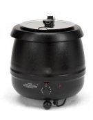 THERMOS ZUPPIERA PER ZUPPE O LIQUIDI DA 10 LT - POTENZA W 450 - COLORE NERO - CM 34x34x34h