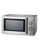 Forno microonde manuale - Capacità Lt 24 - Potenza W 900 - Piatto girevole - N° 6 Livelli di potenza - mm 483x400x281h