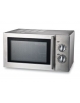 Forno microonde manuale - Capacità Lt 24 - Potenza W 900 - Piatto girevole - N° 6 Livelli di potenza - mm 483x400x281h