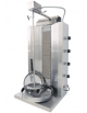 Gyros Kebab a Gas a 4 zone di cottura - Capacità carne Kg 35 - Potenza totale Kw 10,8 - cm 50x50x109h