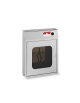 STERILIZZATORE PER COLTELLI A RAGGI UV ULTRAVIOLETTI, POTENZA WATT 15 - CAPACITA' N° 25-30 COLTELLI - MM 482x155x613h