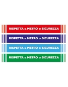 Adesivi calpestabili segnaletici a CERCHIO - Diametro cm 45