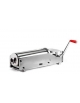 Insaccatrice orizzontale manuale in acciaio inox - capacità 10 Lt. - cm 73x24x22h