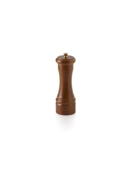 Macinapepe manuale in legno - macine in acciaio - Altezza 15 cm