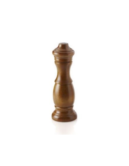 Macinapepe e spargisale combinato manuale - in legno - Altezza 20 cm