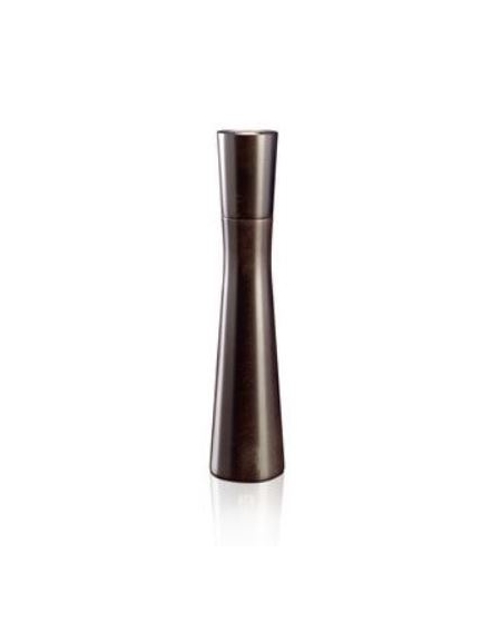 Macinapepe manuale in legno - macine in acciaio - Altezza 26 cm - Colore Wengè