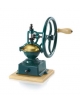 Macinacaffè classico manuale in ghisa - Capacità 100 gr - 33x22x20 cm - Colore Verde