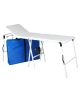 LETTINO PIEGHEVOLE DA MASSAGGIO IN ACCIAIO VERNICIATO - PORTATA KG 120 - DIMENSIONI APERTO CM 173X61X72H