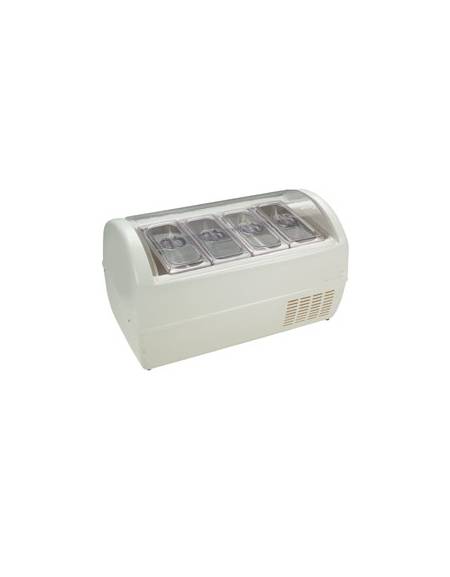 Vetrina gelati da banco 2 vaschette Lt. 5