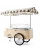 Carrettino per vendita gelato - Colori a scelta - Con lavello e taniche