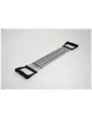 Estensore a 5 molle con impugnature anatomiche di plastica - molle di acciaio cromato