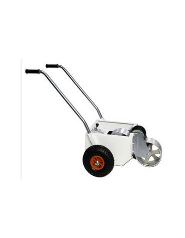 Carrello segna campo in tubolare di acciaio verniciato, a vernice ecologica
