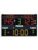 Tabellone elettronico multisport, trasmissione via radio, dimensioni cm 200x120.