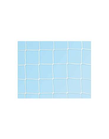 Coppia reti per porte calcio ridotto cm 400x200. Modello a maglie esagonali in nylon.
