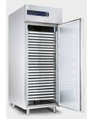 Armadio Refrigerato 600x400 monoblocco in Acciaio Inox a temperatura normale per Pasticceria con 2 porte cm 142x80x203h