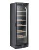 VETRINA REFRIGERATA – CANTINA VINO-COLORE NERO - ROLL-BOND - CAPACITÀ 78 BOTTIGLIE VINO - +0+7°C - CM 59,5X66X184,5H