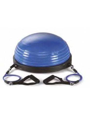 Pilates dome - semisfera gonfiabile con maniglie - daimetro cm 58