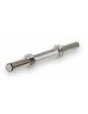 Coppia manubri a peso regolabile diametro 25 mm, lunghezza 36 cm - chiusura con vite