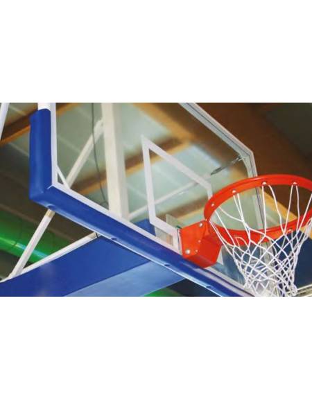 Protezioni sottocanestro basket in poliuretano espanso, colorato.