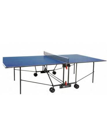 Tavolo ping-pong da interno, ideale per uso familiare, richiudibile e trasportabile