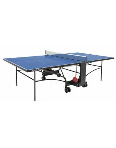 Tavolo ping-pong da esterno, ideale per uso familiare, richiudibile e trasportabile