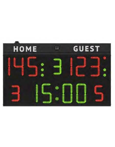 Tabellone elettronico multisport basket-volley-calcio a 5 Tabellone elettronico multisport basket-volley-calcio a 5