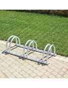 Portabici in acciaio zincato 3 posti - cm 115 x 42 x 30h