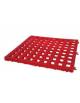 Graticcio in plastica, componibile, cm.50x50, colore rosso