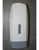 Distributore di sapone liquido in ABS, capacità 1 litro- Dimensioni cm 27,5x13x9,5