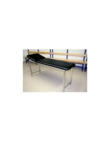 Lettino visita medica, struttura in acciaio zincato - Dimensioni cm 185x58x78 h