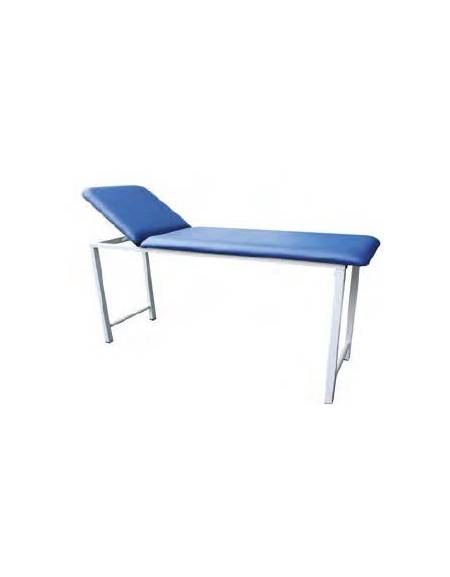 Lettino visita medica, struttura in acciaio zincato - Dimensioni cm 185x58x78 h