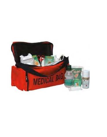 Borsa di medicazione completa per medico/massaggiatore.