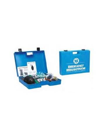 Rianimatore manuale, Indicato per centri sportivi, valigetta in plastica di dim. cm 50 x 36 x 12
