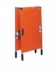 Barella pieghevole con struttura di acciaio cromato, dim. cm 203x50x14H