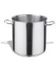 Pentola alta acciaio inox AISI 304 - Diametro mm 240 - Altezza mm 240 - Capacità lt 10