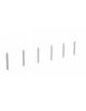 Attrezzo in alluminio per l’esecuzione dello slalom  - cm  609x9x105h