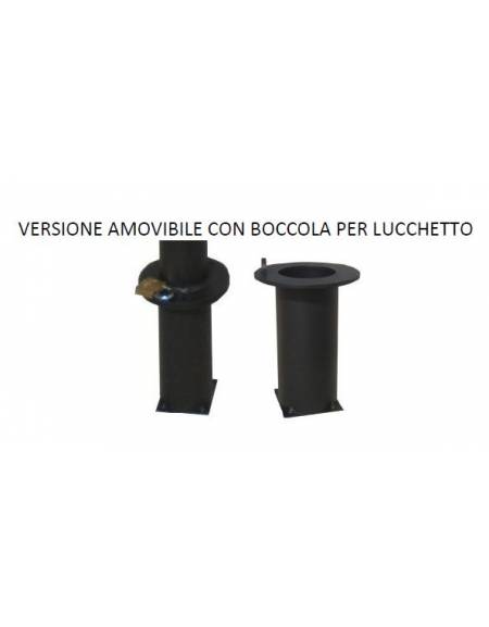 Boccola per lucchetto con anelli diametro 80 mm