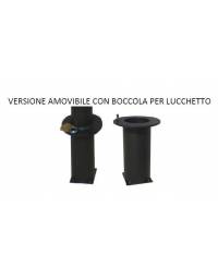 Boccola per lucchetto con anelli diametro 80 mm