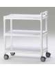 Carrello totalmente amagnetico a tre piani rimovibili - Dimensioni ripiano cm 86x50 - Dimensioni esterne cm 93x50,5x107,5h