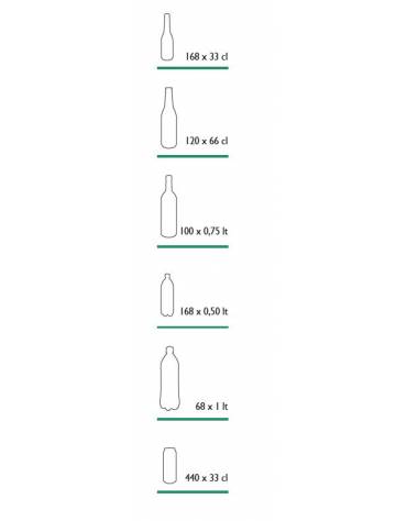 Vetrina refrigerata per bibite cm 84x73x213,5h