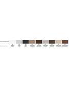 Contenitore alto con anta legno / anta vetro con serratura - cm 90x45x196h